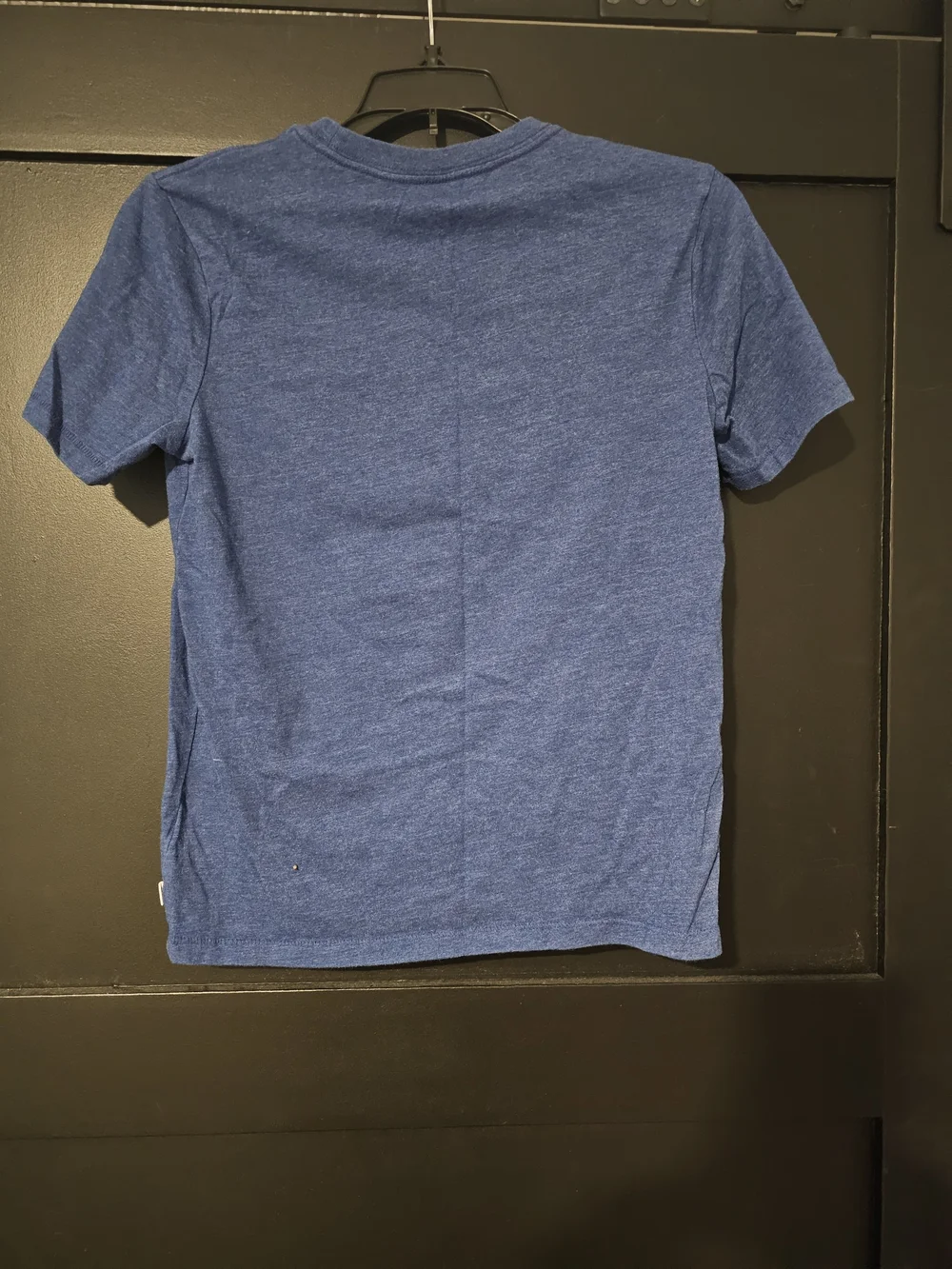 GAP Blue Tee with Red & Yellow Superman Shield Graphic Size L